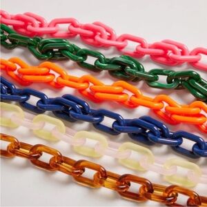 Parker Thatch Links Pink Shoulder Strap - OS - New in Original Packaging